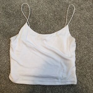 White Crop Top